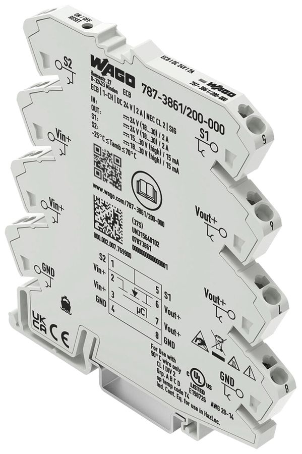 Elektronischer Schutzschalter WAGO 2A