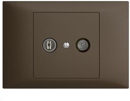 UP-TV-R-Dose EDIZIOdue 11dB coffee Breitbanddose 5…2000MHz, BKE