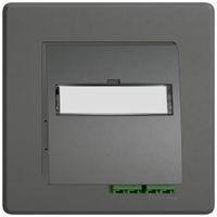 UP-FTTH-Dose EDIZIO.liv SNAPFIX® LC APC Diamond F-3000 1 mittelstück dgu