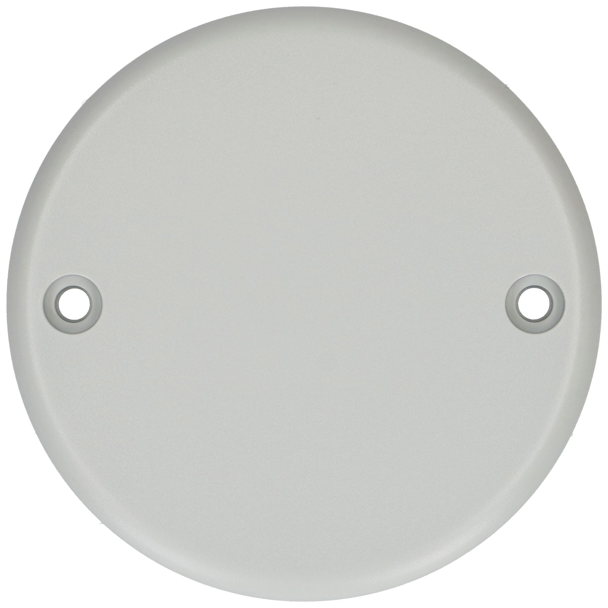 Deckenrosette MH 2×Befestigungslöcher Ø83×21mm lichtgrau