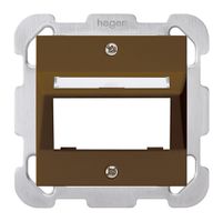 Kit di montaggio INC per 1 M3 modulo multimedia kallysto marrone