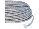 Câble Elektrogros TDLR 6×0.75mm² transparent avec âme en acier rouleau à 100m